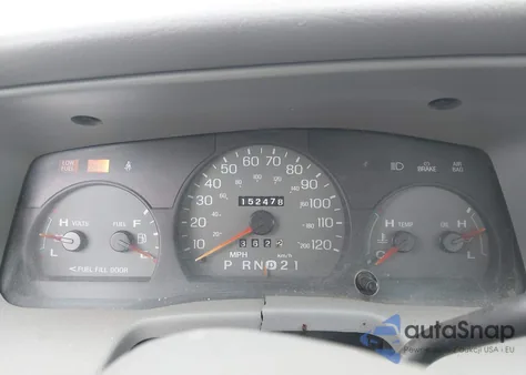 1998 Mercury Grand Marquis из США, поврежденный, VIN 2MEFM74W4WX606111